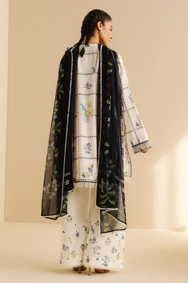 Zara Shahjahan - Coco-10A-Luna 3 Piece Printed Lawn