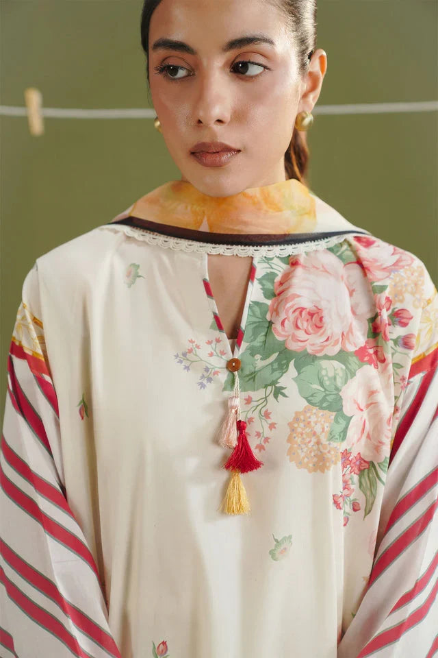 Zara Shahjahan - Coco-1A Zeya Three Piece Lawn