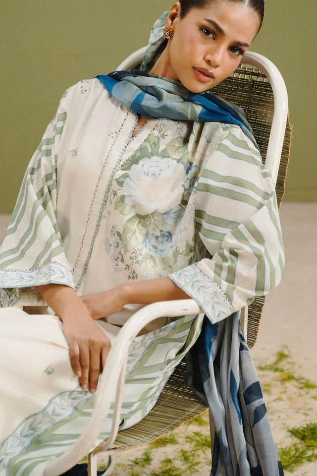 Zara Shahjahan - Coco-1B Zeya Three Piece Lawn