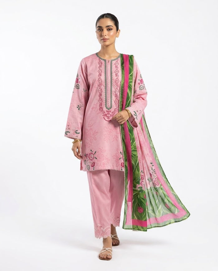 Zara Shahjahan - Coco-2A Miro Three Piece Jacquard