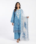 Zara Shahjahan - Coco-3A Aviona Three Piece Lawn
