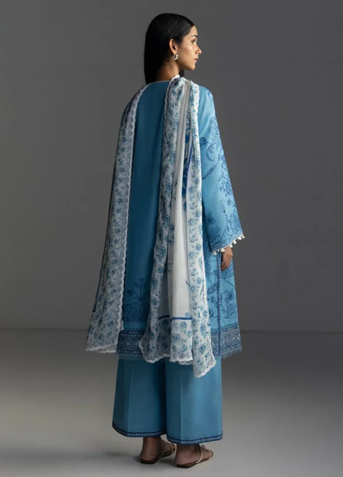 Zara Shahjahan - Coco-3A Aviona Three Piece Lawn