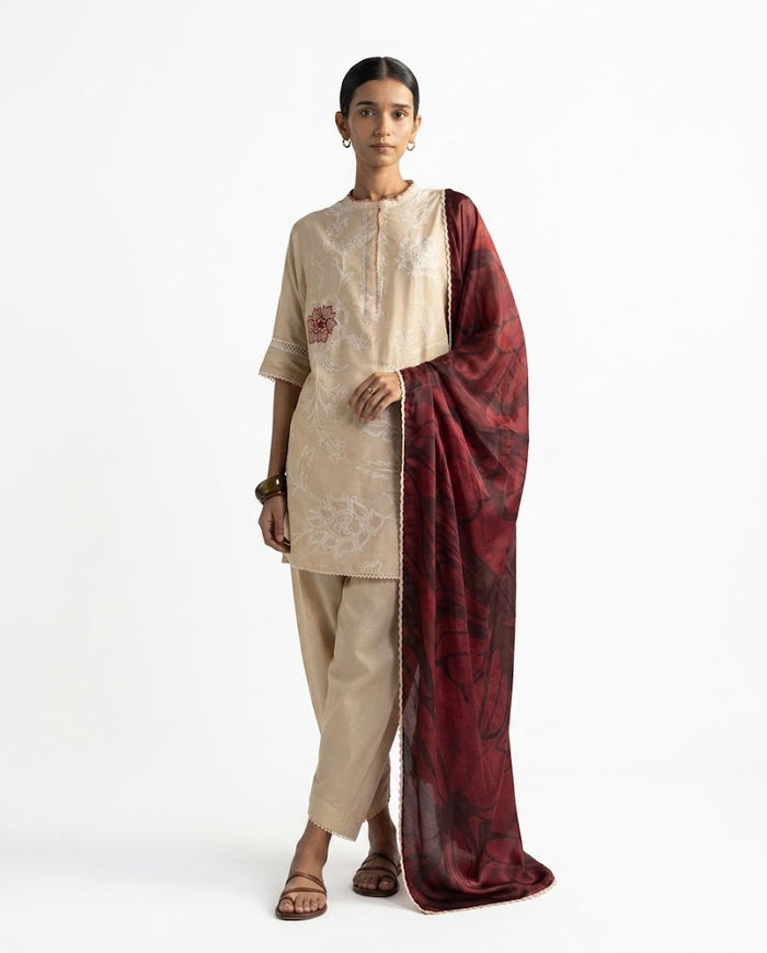 Zara Shahjahan - Coco-4A Isla Three Piece Lawn