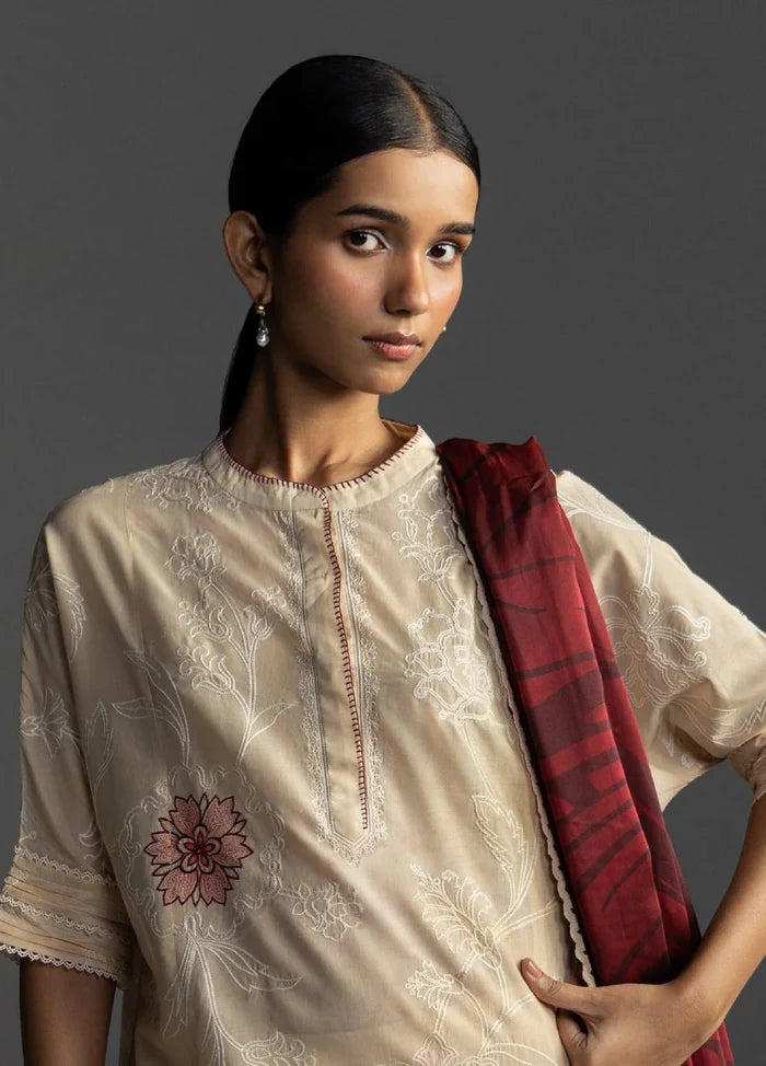 Zara Shahjahan - Coco-4A Isla Three Piece Lawn