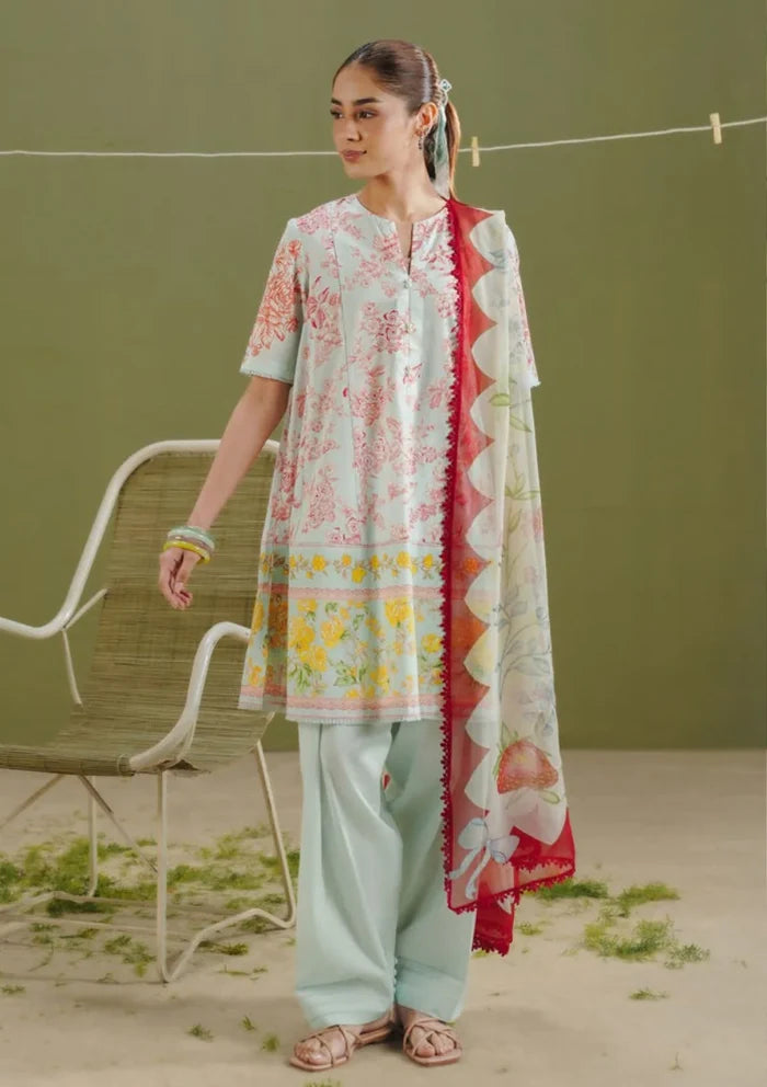 Zara Shahjahan - Coco-4B Elvo Three Piece Lawn