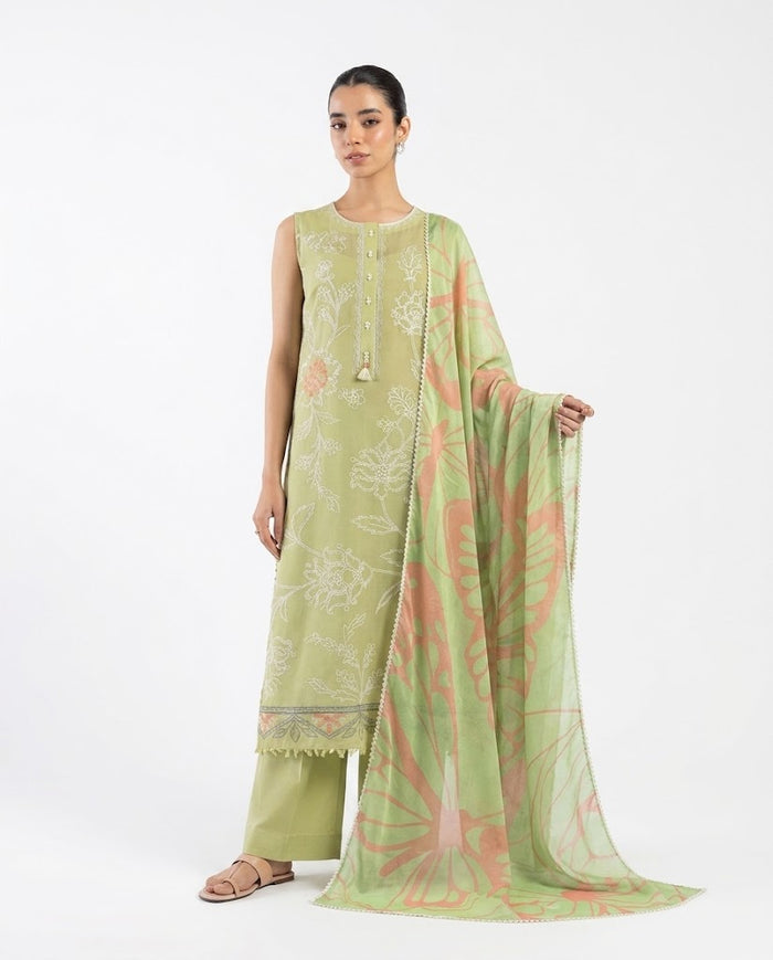 Zara Shahjahan - Coco-4B Isla Three Piece Lawn
