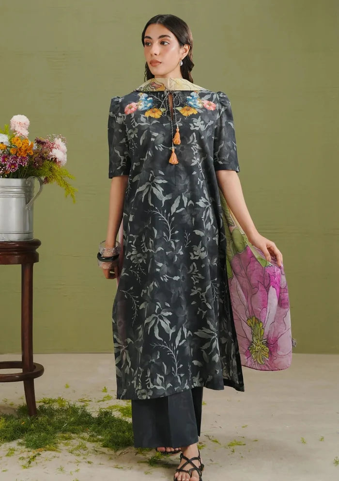 Zara Shahjahan - Coco-5B Gece Three Piece Lawn