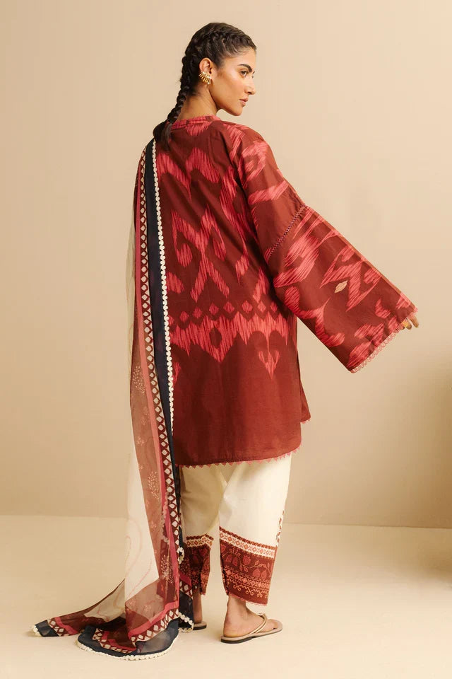 Zara Shahjahan - Coco-6A-Sila 3 Piece Printed Lawn