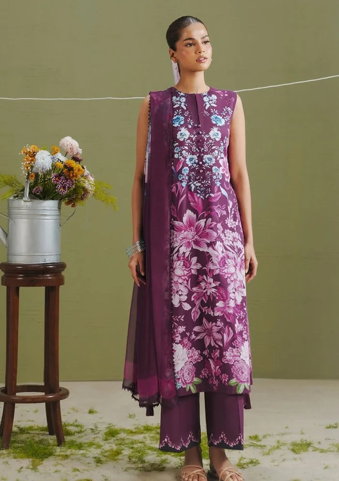 Zara Shahjahan - Coco-6B Aero Three Piece Lawn