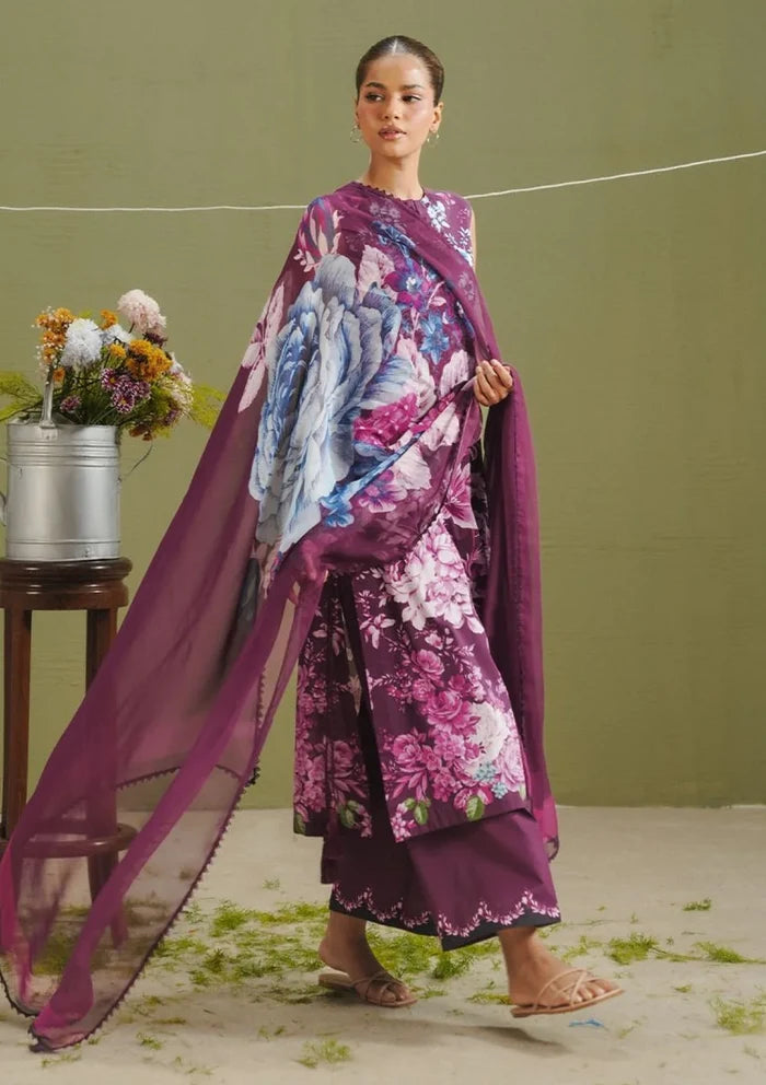 Zara Shahjahan - Coco-6B Aero Three Piece Lawn