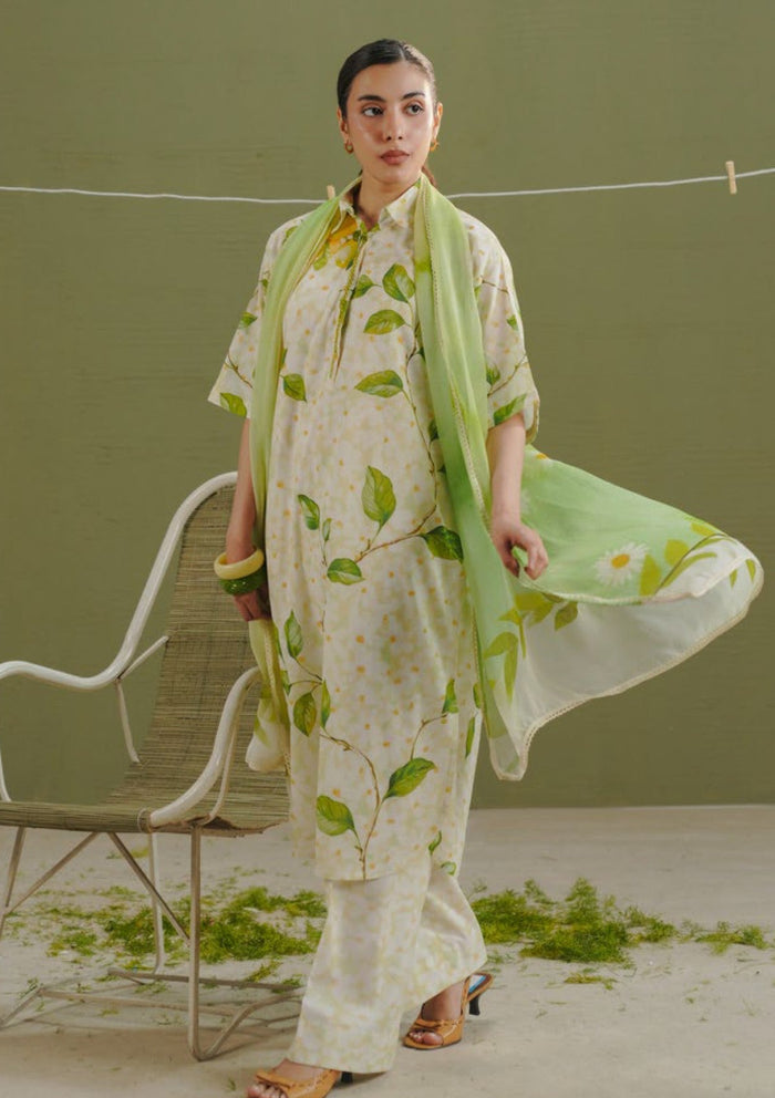 Zara Shahjahan - Coco-7A Kael Three Piece Lawn