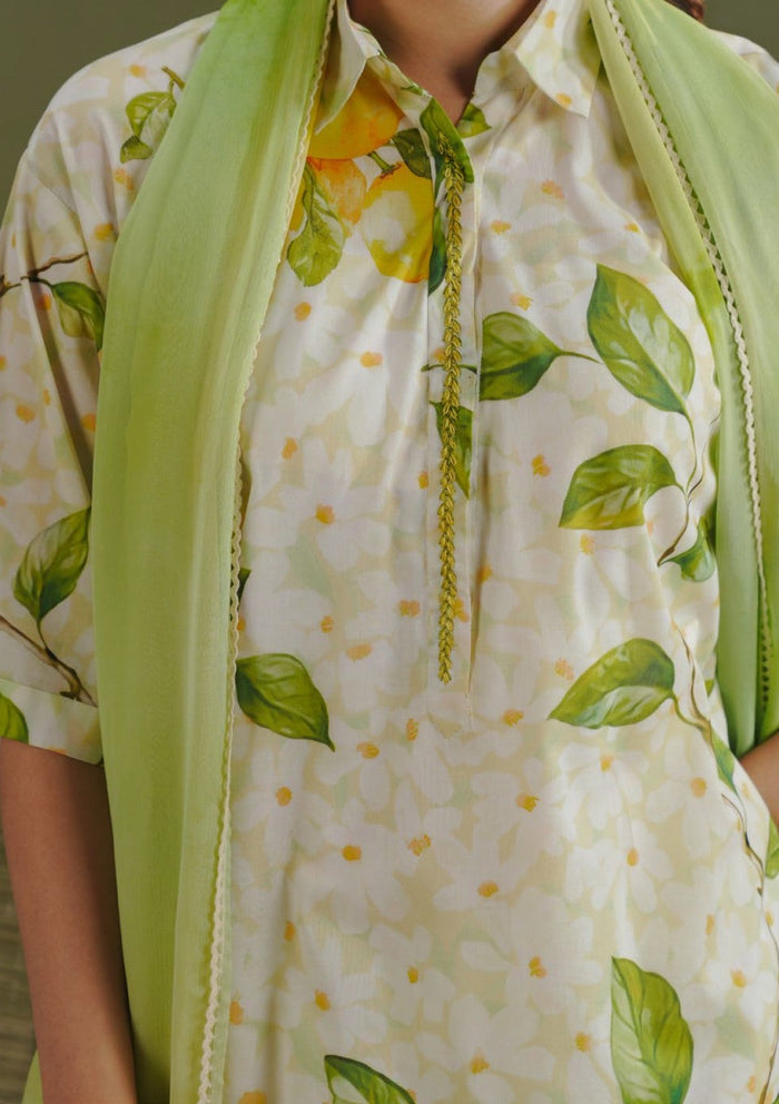 Zara Shahjahan - Coco-7A Kael Three Piece Lawn