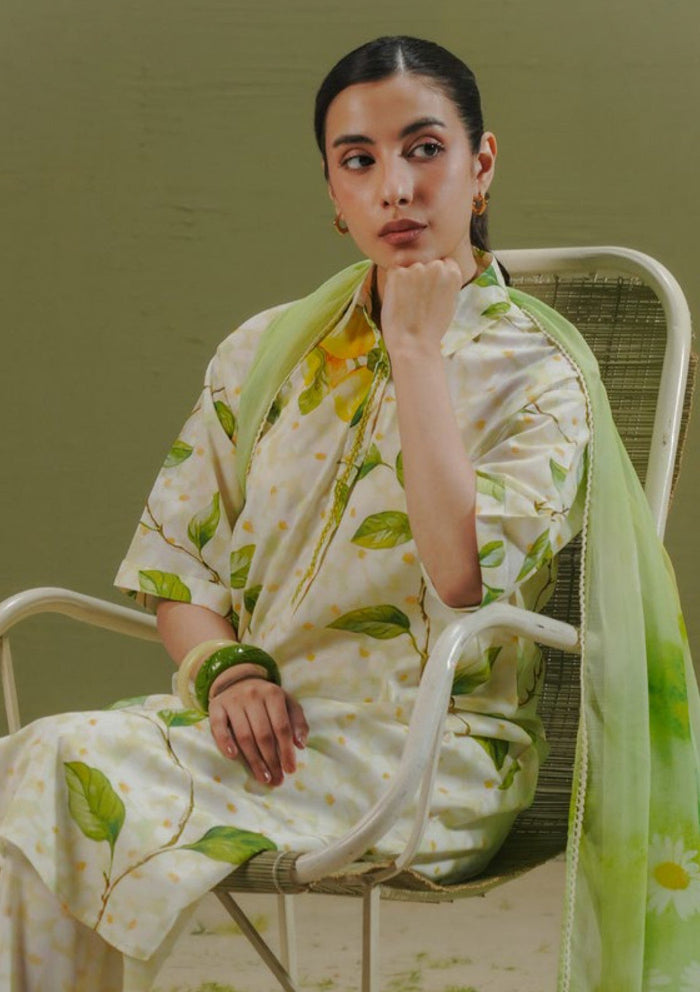 Zara Shahjahan - Coco-7A Kael Three Piece Lawn
