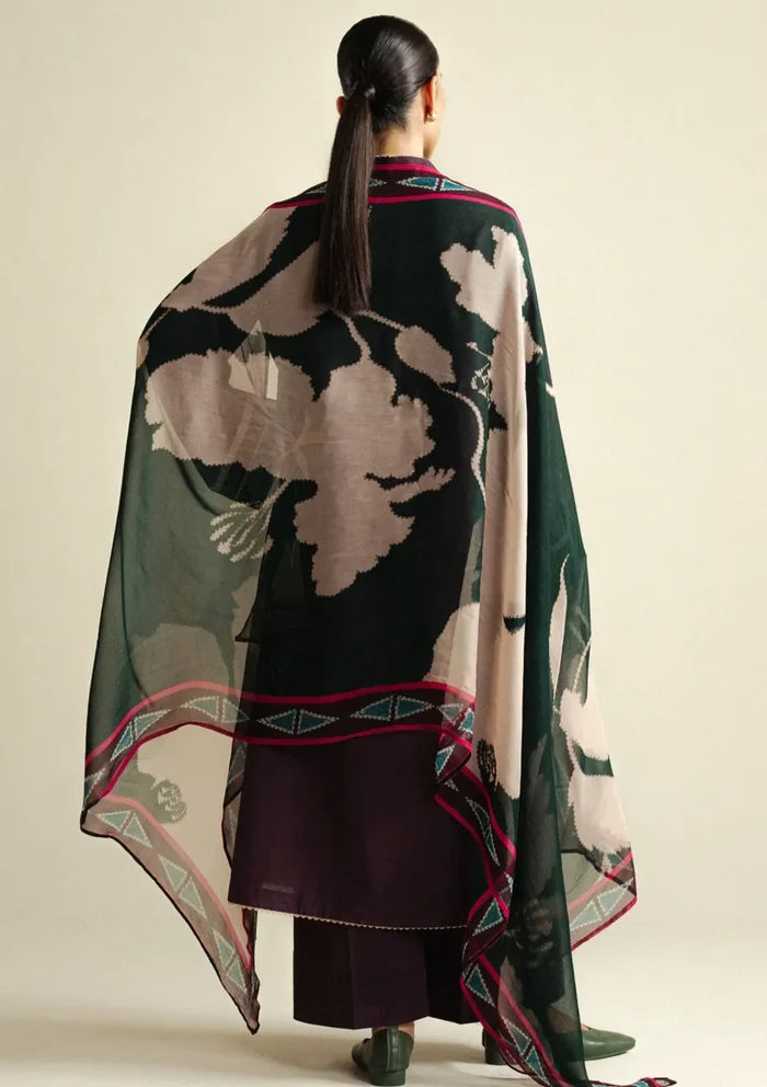 Zara Shahjahan - Coco-7A-Lilt 3 Piece Printed Cambric