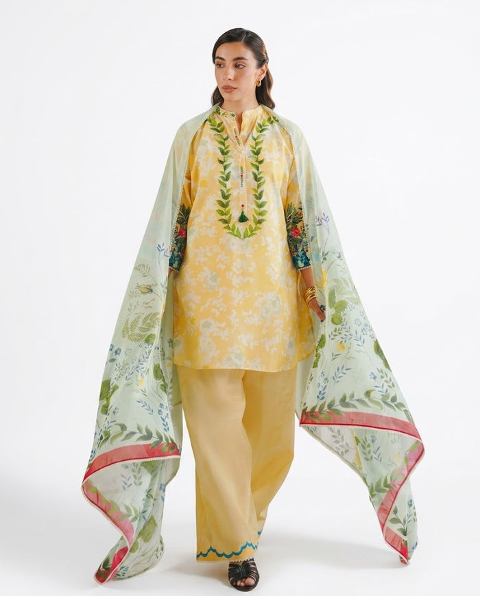 Zara Shahjahan - Coco-8A Ayla Three Piece Lawn