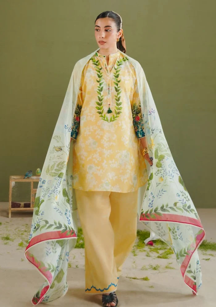 Zara Shahjahan - Coco-8A Ayla Three Piece Lawn