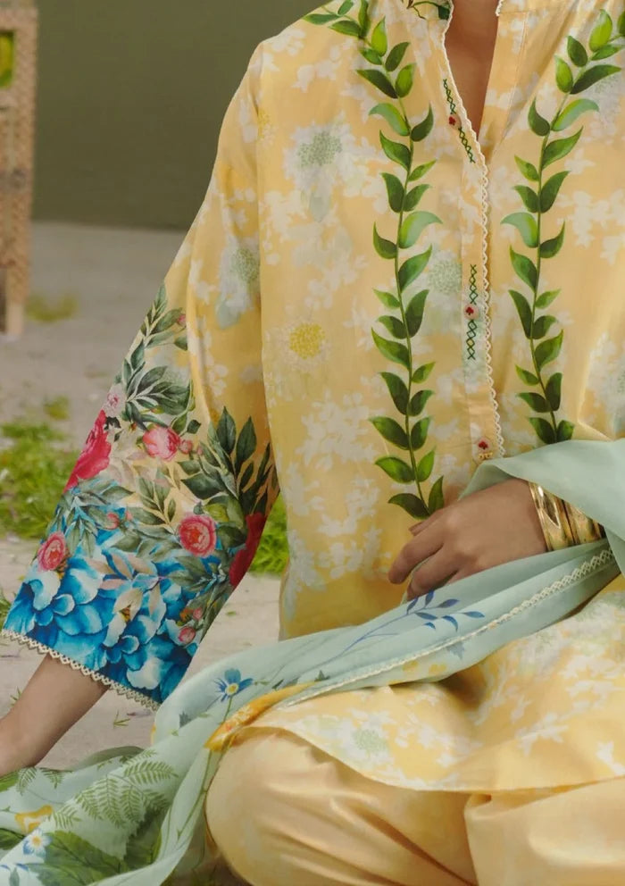 Zara Shahjahan - Coco-8A Ayla Three Piece Lawn