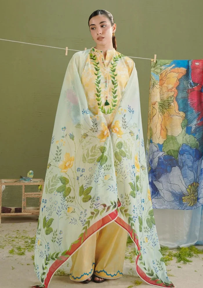 Zara Shahjahan - Coco-8A Ayla Three Piece Lawn
