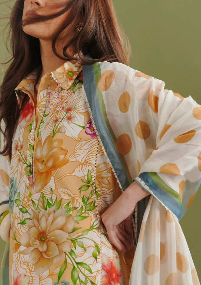 Zara Shahjahan - Coco-9B Elix Three Piece Lawn