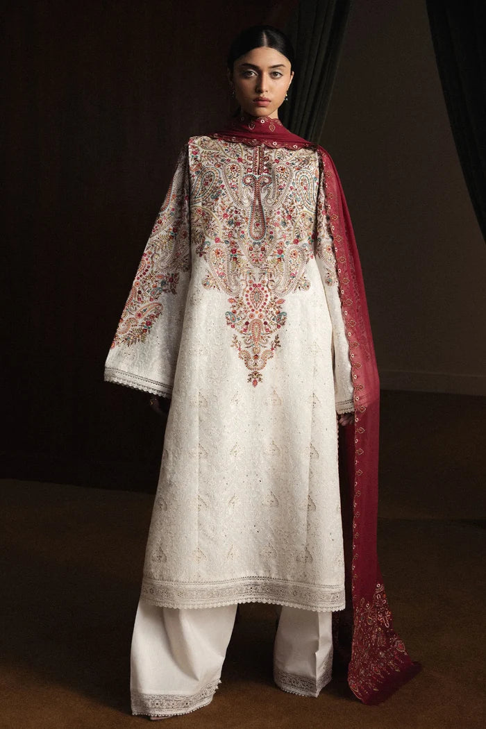 Zara Shahjahan - Hikari Three Piece Lawn