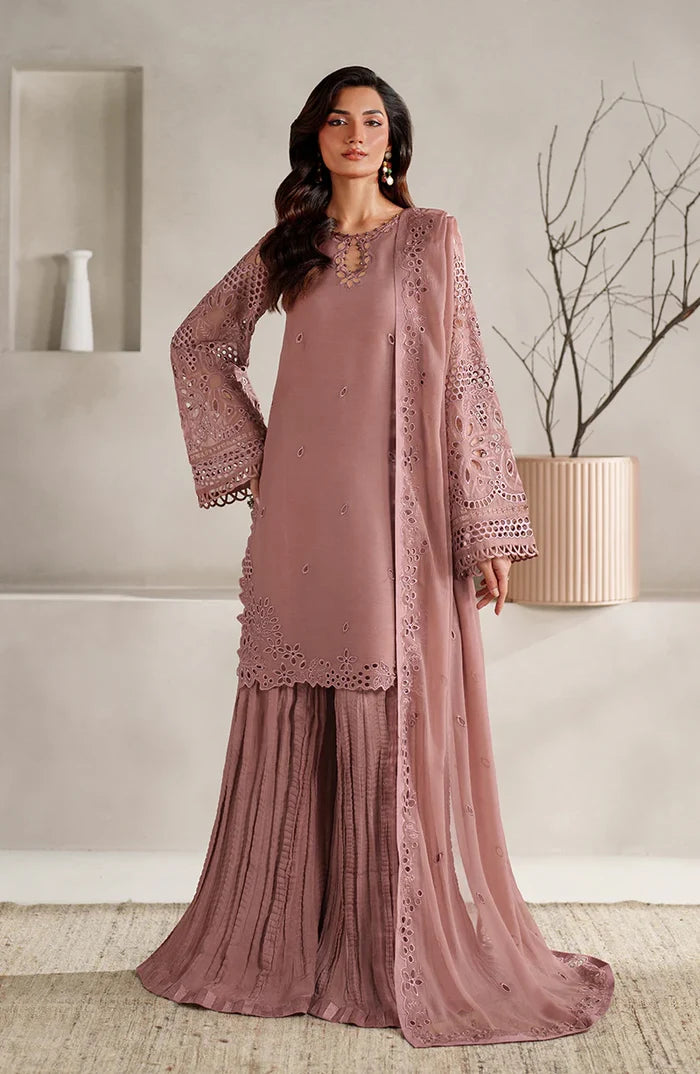 Zarif - ZE-MT-02 Ayla Three Piece Chiffon