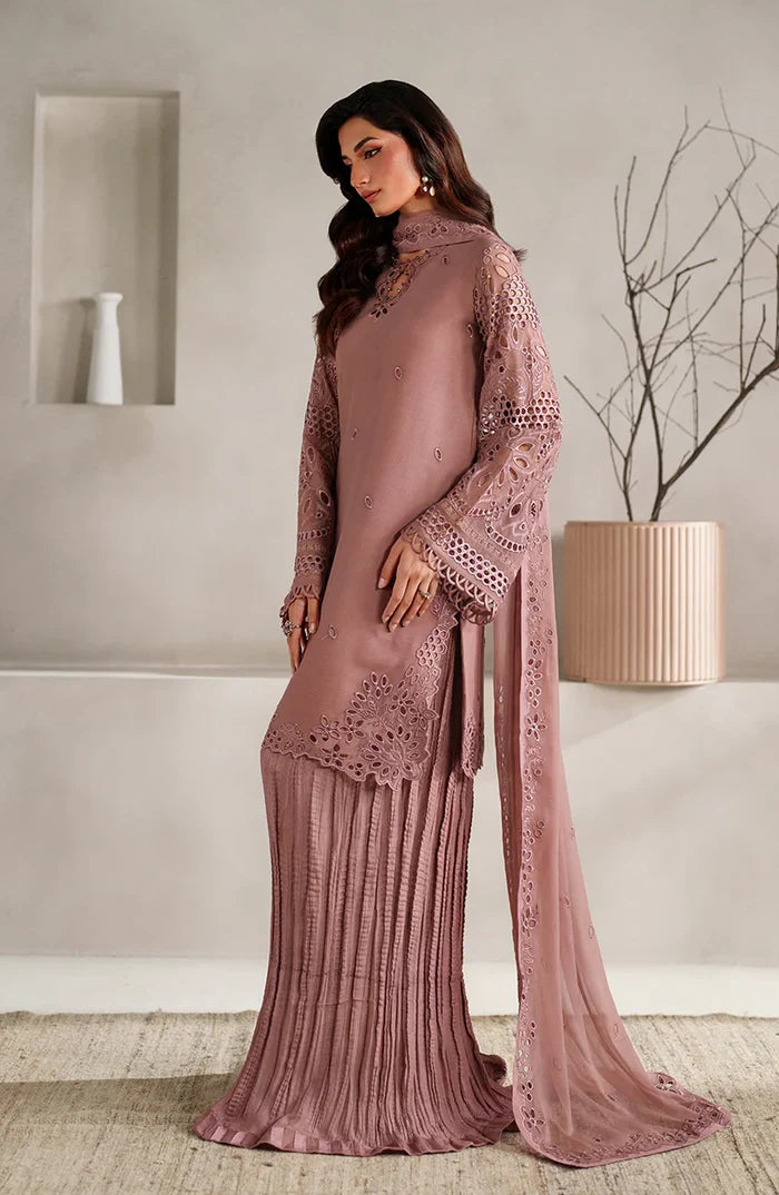 Zarif - ZE-MT-02 Ayla Three Piece Chiffon
