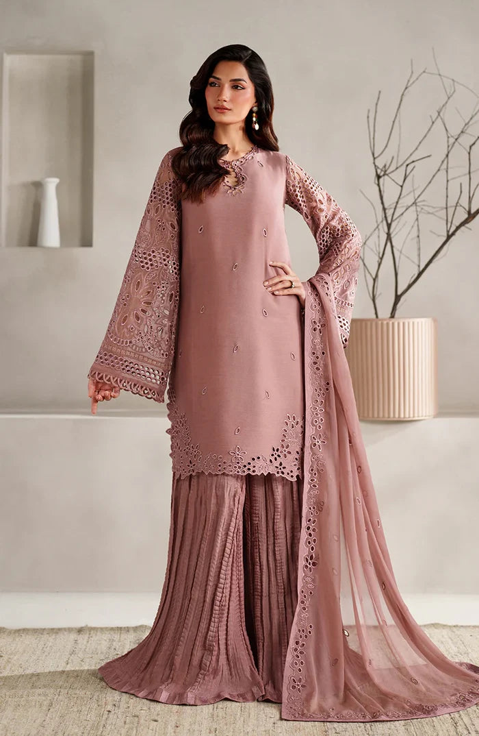 Zarif - ZE-MT-02 Ayla Three Piece Chiffon