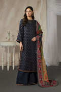 Zarif - ZRF-EMC-27 Three Piece Raw Silk